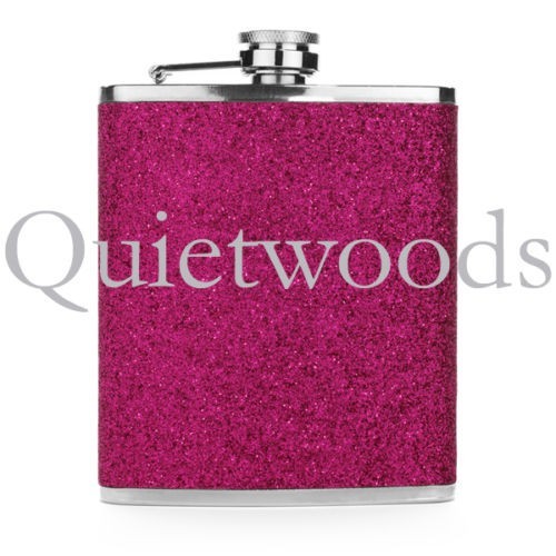 Hot pink glitter bling - pink,